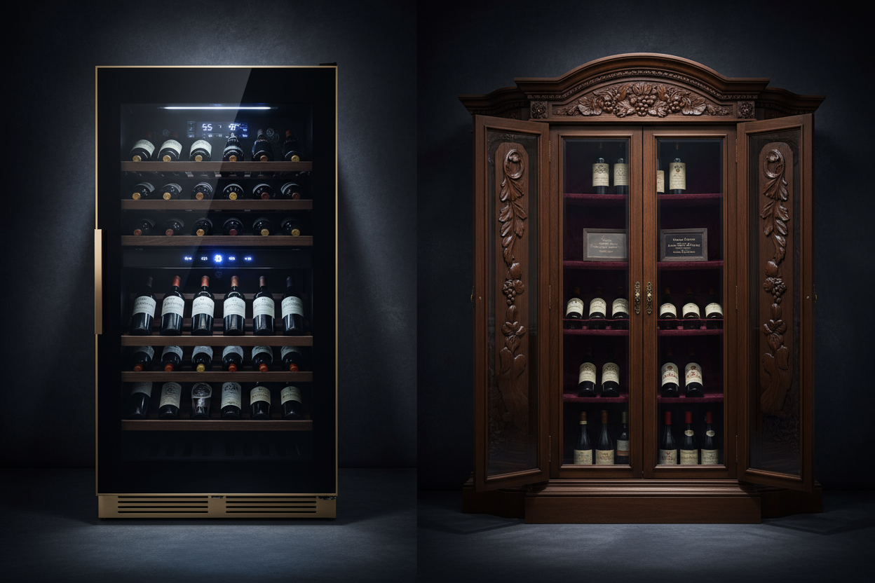 Wine Fridge vs Wine Cabinet — What’s the Difference (and Which Is Right for You)?