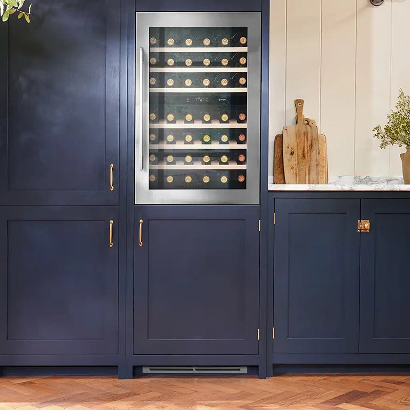 Caple In-Column Dual Zone Wine Cooler Stainless Steel
