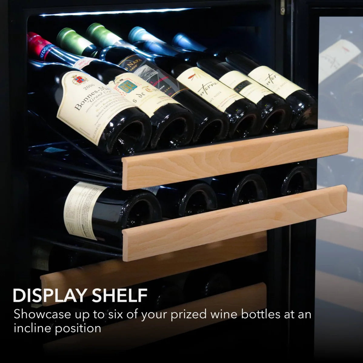 Whynter Wine Refrigerator 92-Bottle Dual-Zone Built-In (BWR-0922DZ)