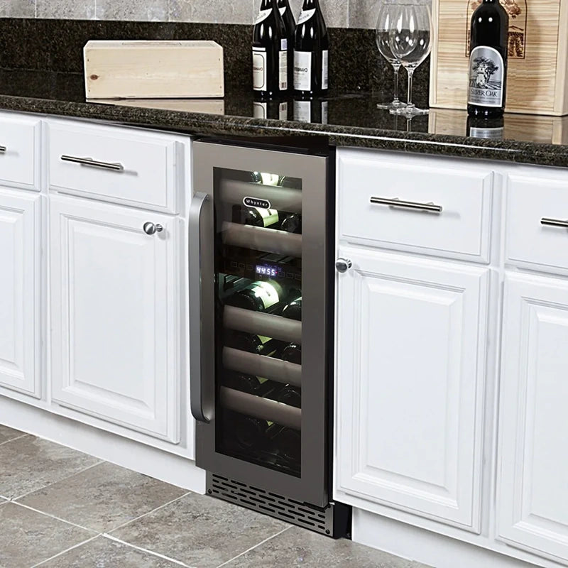 Whynter Wine Refrigerator 17-Bottle Dual-Zone Built-In - (BWR-171DS)