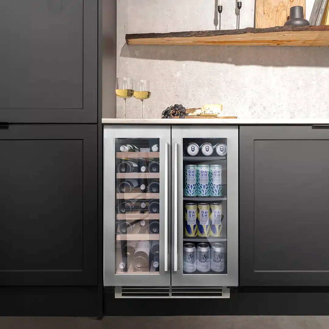 Caple Undercounter Dual Zone Side by Side Wine Cooler