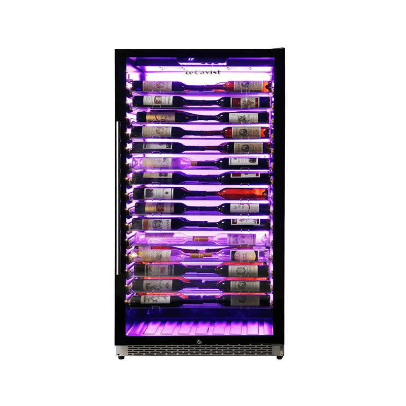 LECAVIST Wine Cabinet - 195 Bottle - Single Zone - Built-in - Professional (LCS300VX1ZPRO)