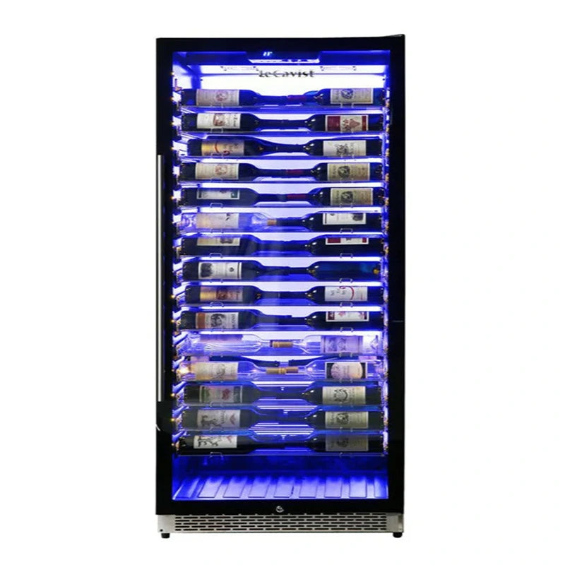 LECAVIST Wine Cabinet - 195 Bottle - Single Zone - Built-in - Professional (LCS300VX1ZPRO)