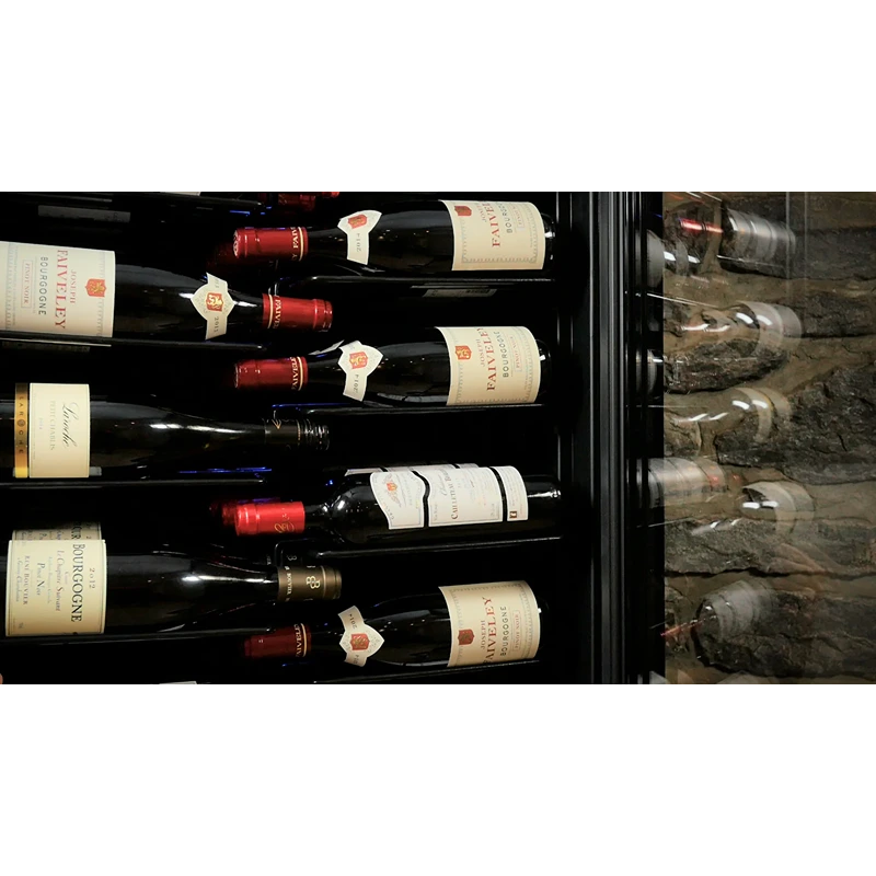 Grand Cru 80 Bottle 'Label View' Dual Zone Wine Fridge (GC80DBLV)